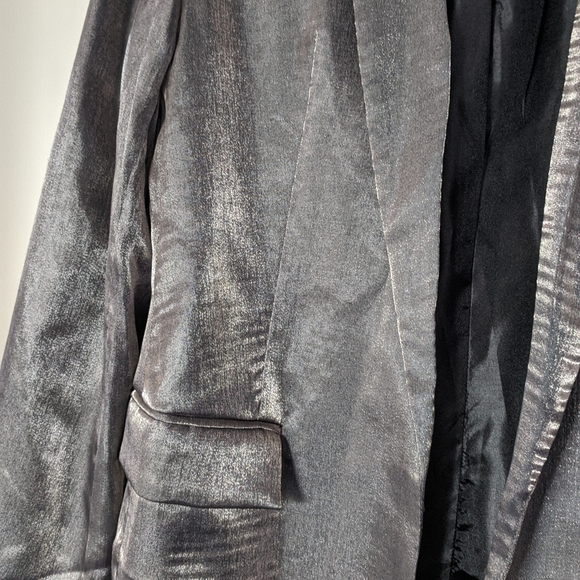 Gunmetal women blazer Bianca Nygard, size M, new - Picture 6 of 8